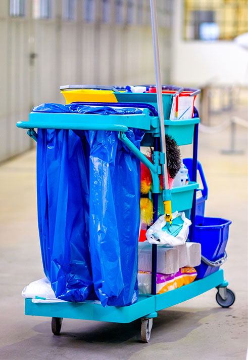 Cleaning-trolley